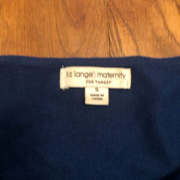 Sale: 5 for $10 - Liz Lange Maternity Ruched Sweater - Picture 2 of 5
